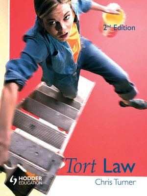 cover image of Tort Law